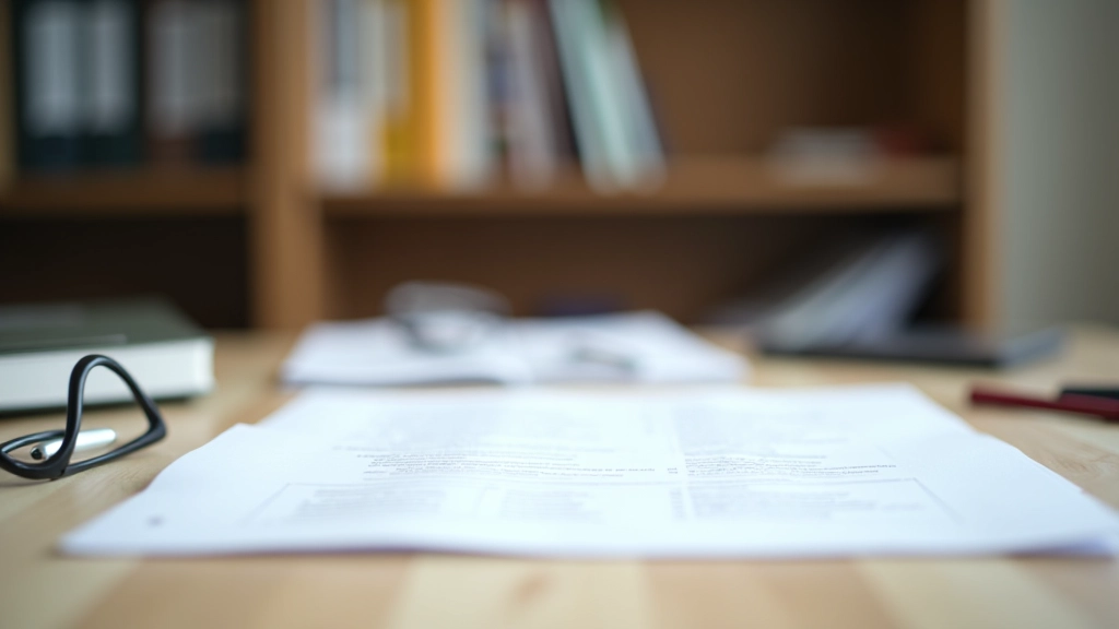 Offene Rechtsgesetzbücher und Verordnungspapiere auf Schreibtisch mit Leseglas und Kaffeetasse